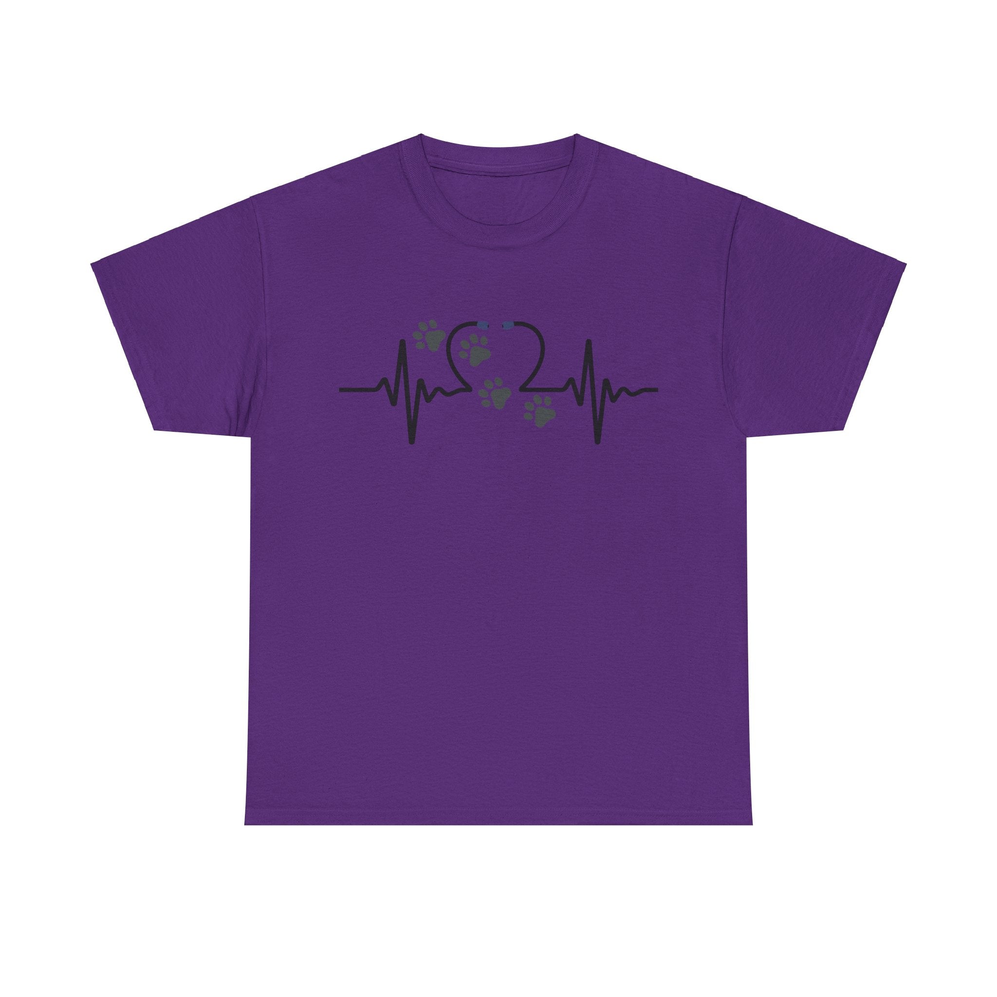 Paw heartbeat for Veterinarian Medicine Cotton Tee