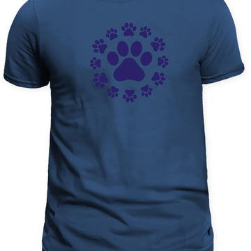 Circle Paw prints/pet lover shirt/simple love for pet shirt/vet assistant shirt/present for veterinarian assistants, RVT&#39;s, professionals