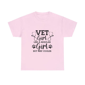 Vet girl like a regular girl but way cooler shirt/Gift for Veterinarian graduate/gift for veterinarian student/vet apparel